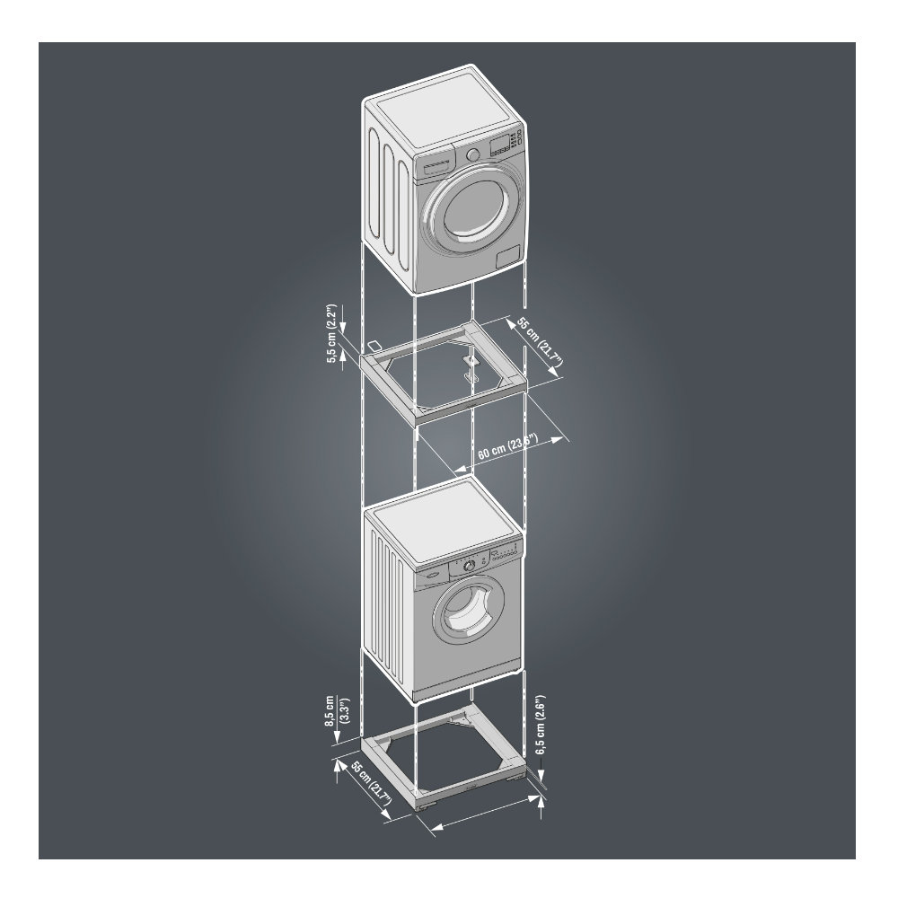Kit Sobreposição Moving Tower - Wash Evo + Style L60 - Image 2